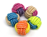 Juguete pelota cuerda perro