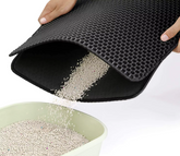Alfombra para Arena de Gatos | Antideslizante y Atrapa Arena
