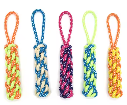 Imagen de producto Juguete pelota cuerda tipo trenza perro