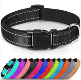 Imagen de producto Collar Reflectante Ajustable Para Perros S Negro