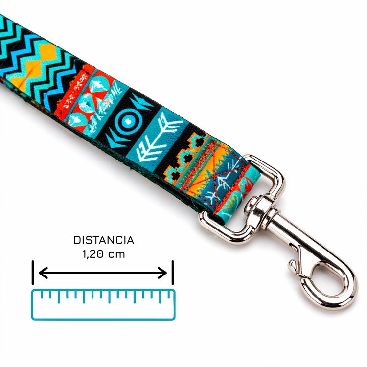 Correa para Perro Con Diseño Tribal 1,2m