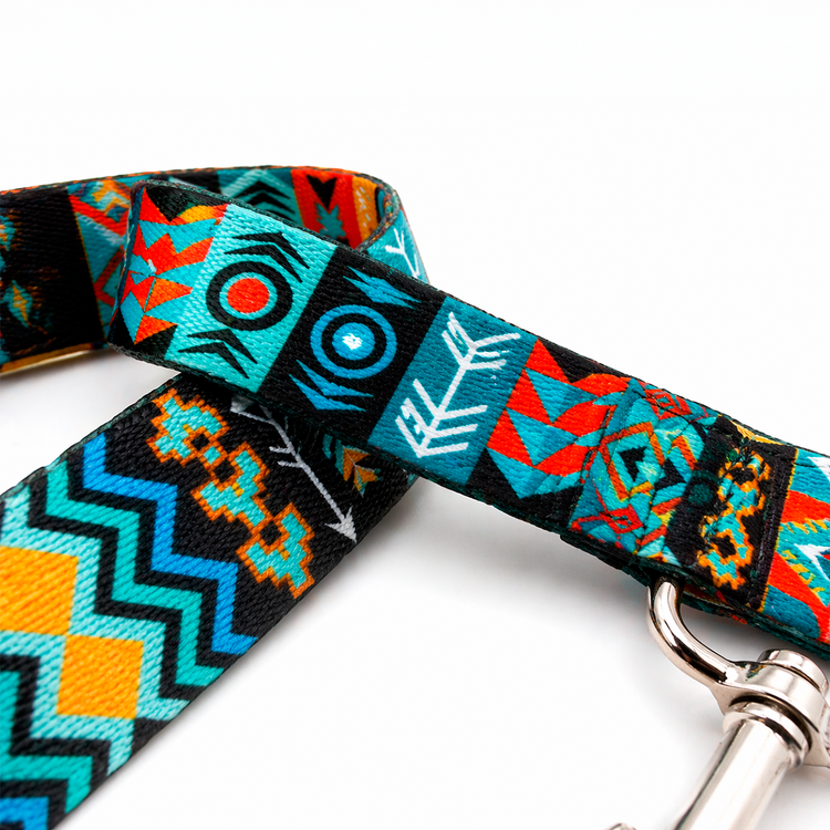 Correa para Perro Con Diseño Tribal 1,2m
