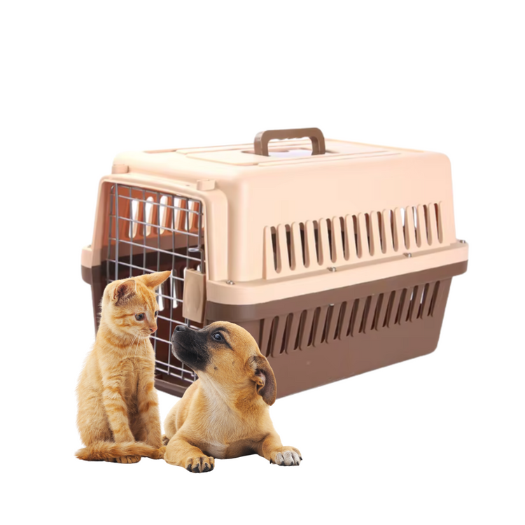 Jaula Canil transportadora para perros pequeños y cachorros