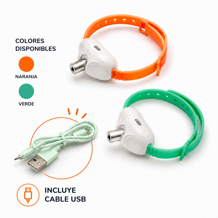 Collar Láser Interactivo para Gatos | Juguete Automático Recargable