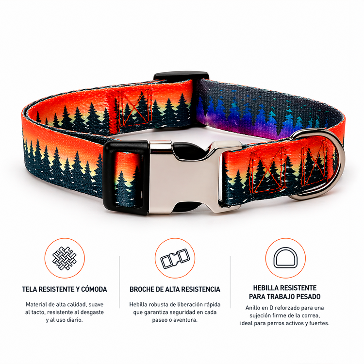 Imagen de producto Collar diseño aventurero Naranja 