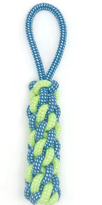 Imagen de producto Juguete pelota cuerda tipo trenza perro