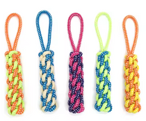 Imagen de producto Juguete pelota cuerda tipo trenza perro