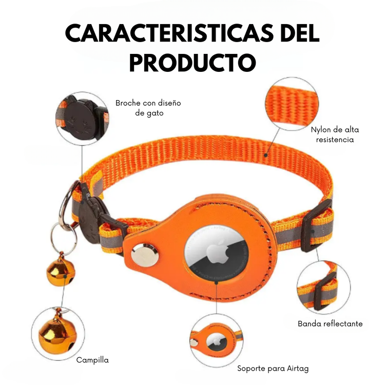 Imagen de producto Collar con soporte para AirTag
