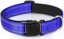 Imagen de producto Collar Reflectante Ajustable Para Perros S Azul