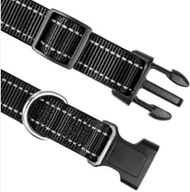 Imagen de producto Collar Reflectante Ajustable Para Perros S Negro