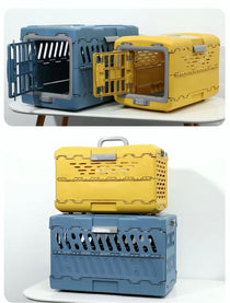 Imagen de producto Jaula Transportadora Plegable 48*39*32cm Azul